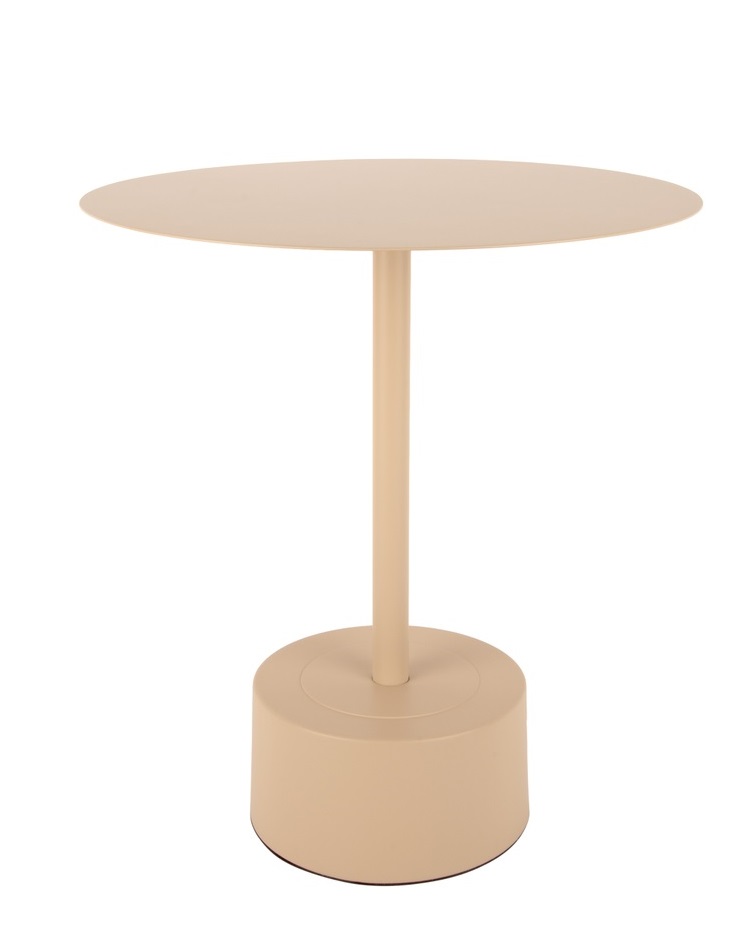 שולחן צד מעוצב - מתכת סאביה דגם NOWA גבוה