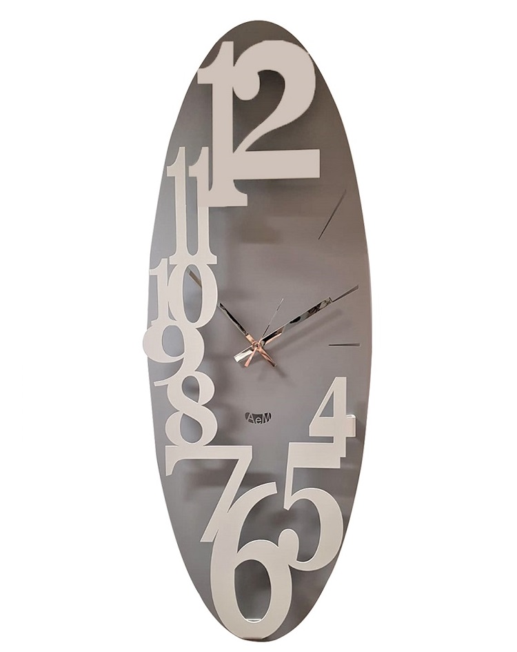 שעון קיר - COREL - מתכת תלת מימד 82ס