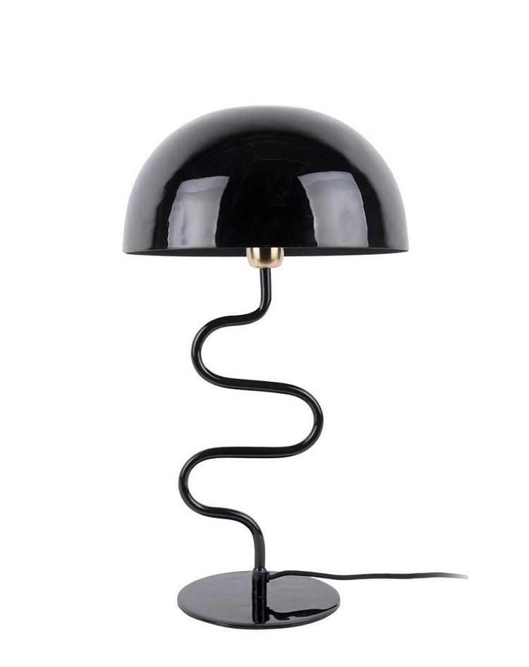 מנורת שולחן מעוצבת - טוויסט TWIST - שחור
